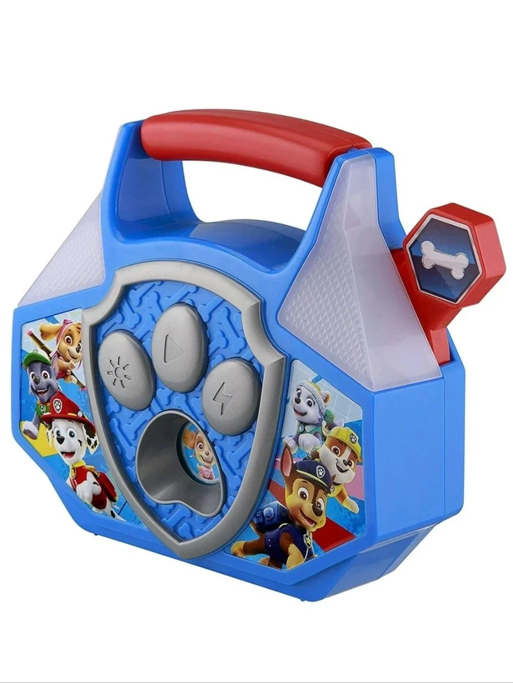 Ekids PAW Patrol Mini Boombox with Built-in Music Flashing Lights Kids Music Toy